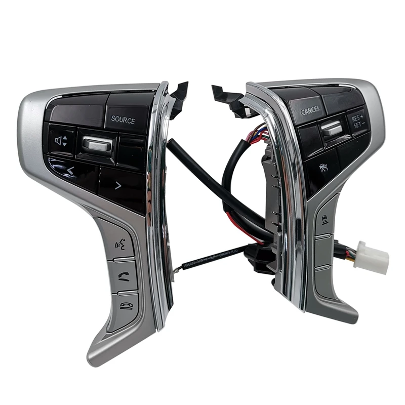 Steering Wheel Audio Radio Button Cruise Control Switch Parts Silver For Mitsubishi PAJERO SPORT 2015-2022 Outlander Delica L200
Steering Wheel Audio Radio Button Cruise Control Switch Parts Silver For Mitsubishi PAJERO SPORT 2015-2022 Outlander Delica L200
