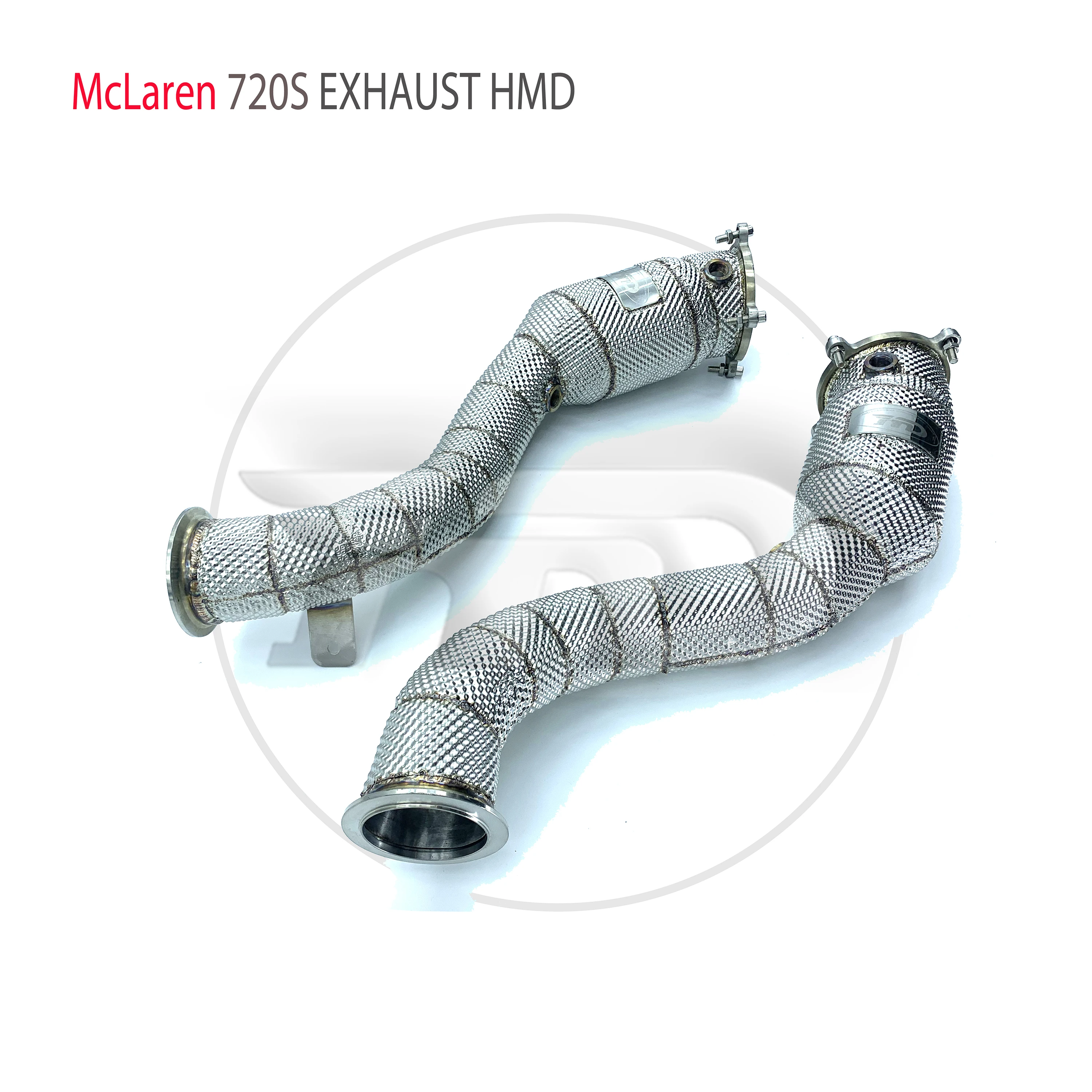 HMD Stainless Steel Exhaust System High Flow Performance Downpipe For McLaren 720S 765LT With Heat Shield
HMD Stainless Steel Exhaust System High Flow Performance Downpipe For McLaren 720S 765LT With Heat Shield