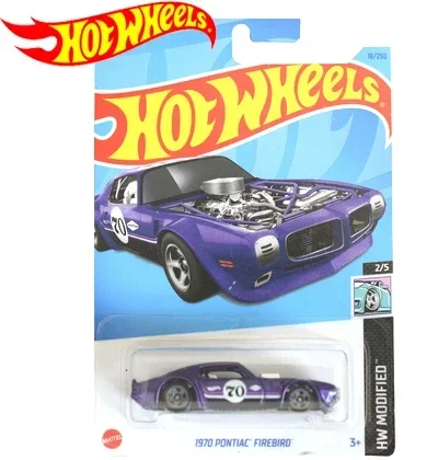 

2023 Original Hot Wheels Car HW Modified 1/64 Diecast Carro Model 1970 Pontiac Firebird C4982-18/250 Kids Toys Boy Children Gift