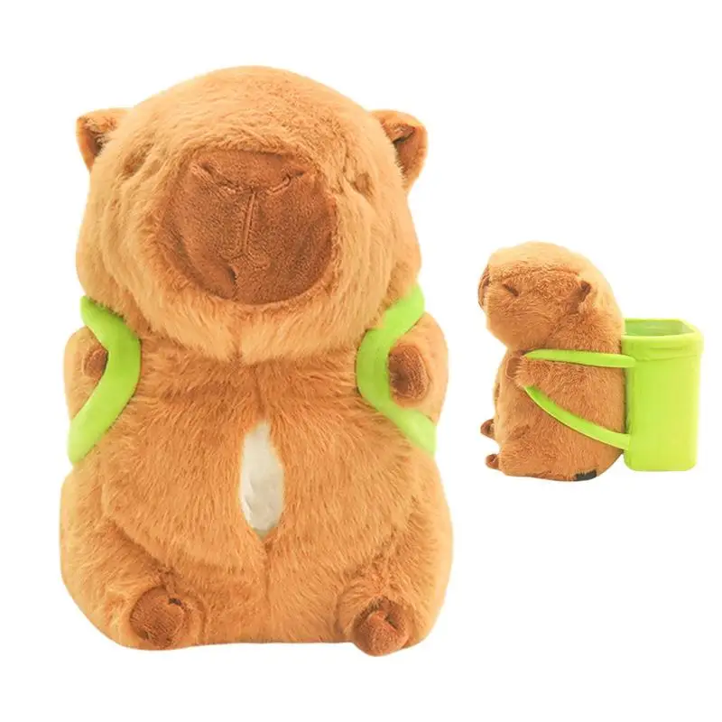 Garbage Can Stuffed Animal 2-in-1 Capybara Cartoon Garbage Can Multifunction Waterproof Car Tissue Dispenser Cartoon Box
Garbage Can Stuffed Animal 2-in-1 Capybara Cartoon Garbage Can Multifunction Waterproof Car Tissue Dispenser Cartoon Box