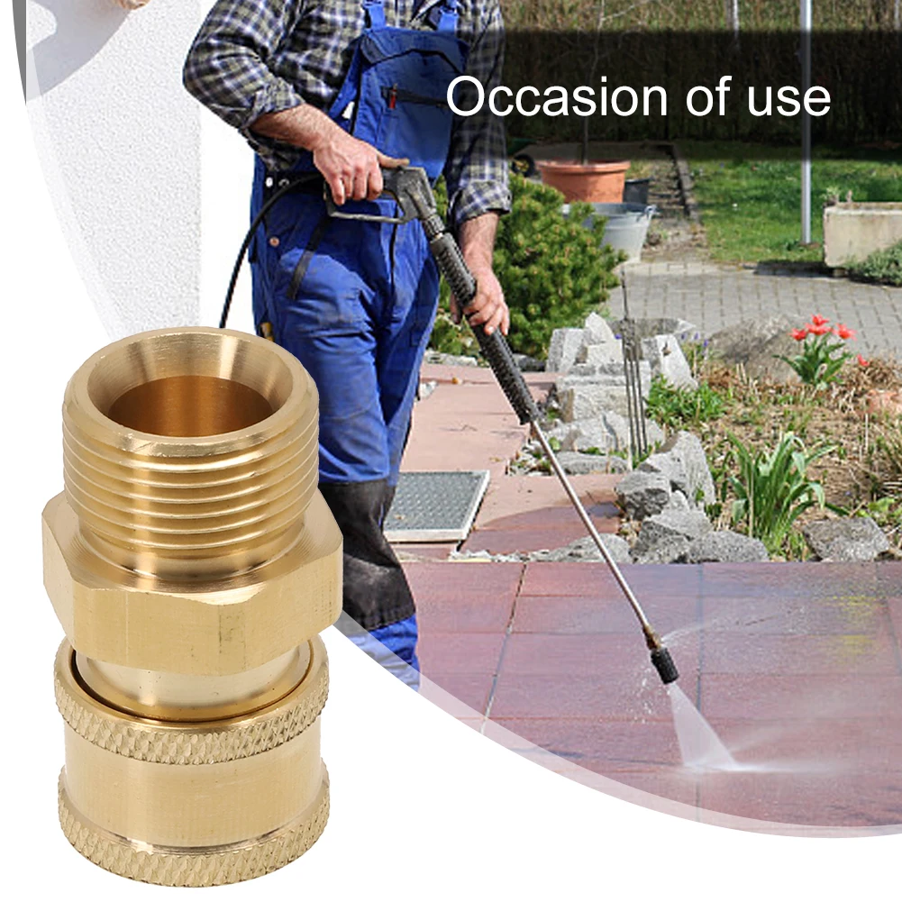 1Pcs Pressure Washer&Hose Quick Adapter 1/4 Inch Quick Release Connector Coupler Fitting Yard Garden Power Tool Spare Connector
1Pcs Pressure Washer&Hose Quick Adapter 1/4 Inch Quick Release Connector Coupler Fitting Yard Garden Power Tool Spare Connector