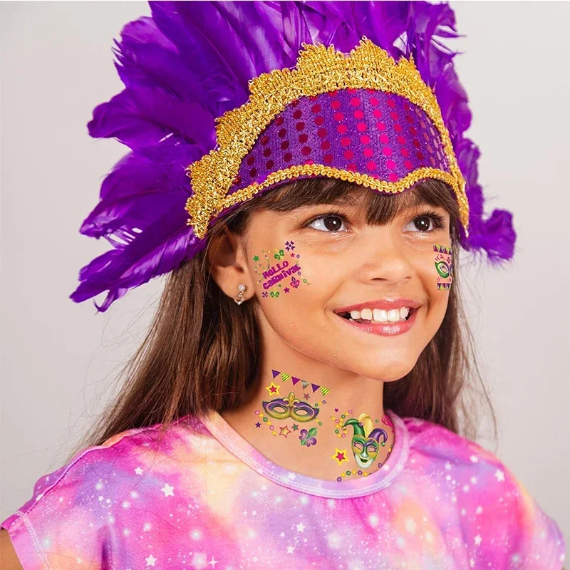 Mardi Gras Temporary Tattoo Fat Tuesday Party Tattoo Carnival Temp Tattoos Party Supplies Masquerade Celebration Party DIY Decor
Mardi Gras Temporary Tattoo Fat Tuesday Party Tattoo Carnival Temp Tattoos Party Supplies Masquerade Celebration Party DIY Decor