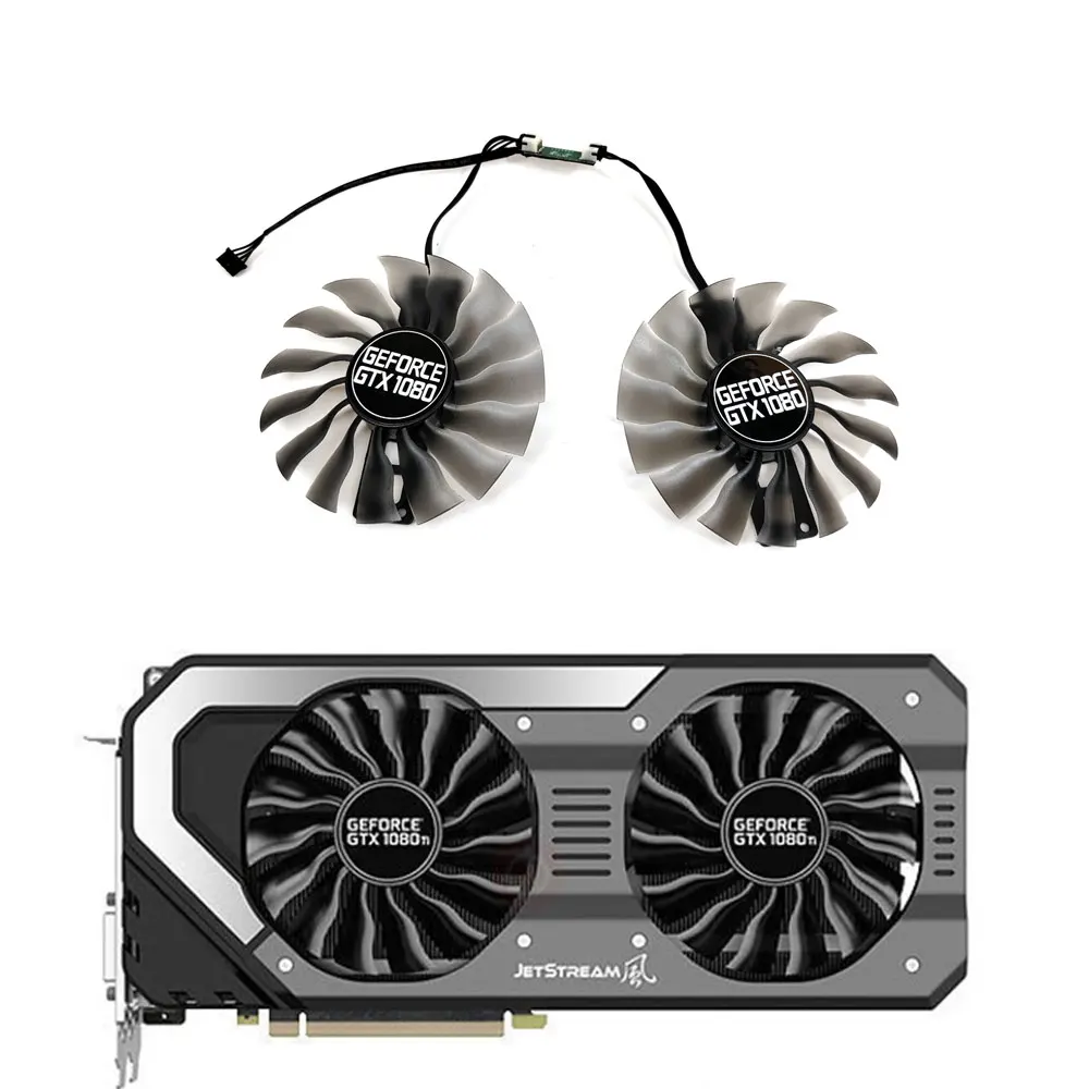 New 95MM GAA8S2U FD10015H12S Palit GTX 1080 Ti GPU Cooling Fan Cooler for Palit GTX 1080 Ti 1070 graphics card replacement fan
New 95MM GAA8S2U FD10015H12S Palit GTX 1080 Ti GPU Cooling Fan Cooler for Palit GTX 1080 Ti 1070 graphics card replacement fan