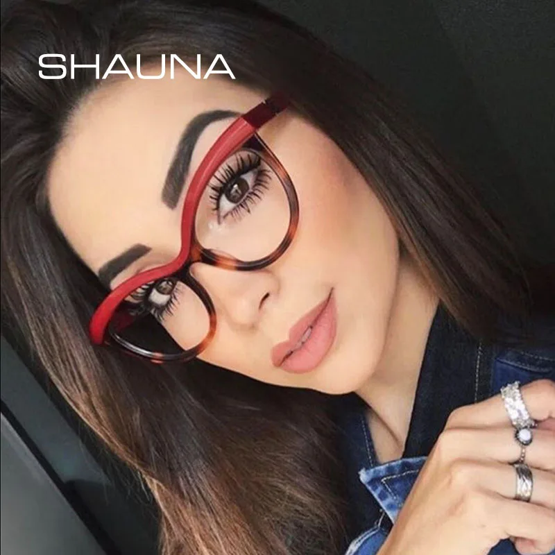 Женские оправы для оптических очков SHAUNA, разноцветные оправы для оптических очков с защитой от синего света
Женские оправы для оптических очков SHAUNA, разноцветные оправы для оптических очков с защитой от синего света