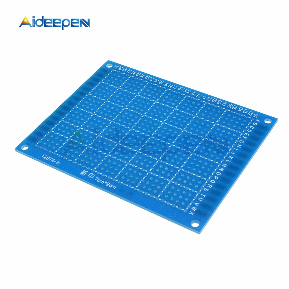 7x9 7*9cm Universal Single-sided Tin Plated Board Electronic Soldering PCB Circuit Board For Arduino
7x9 7*9cm Universal Single-sided Tin Plated Board Electronic Soldering PCB Circuit Board For Arduino