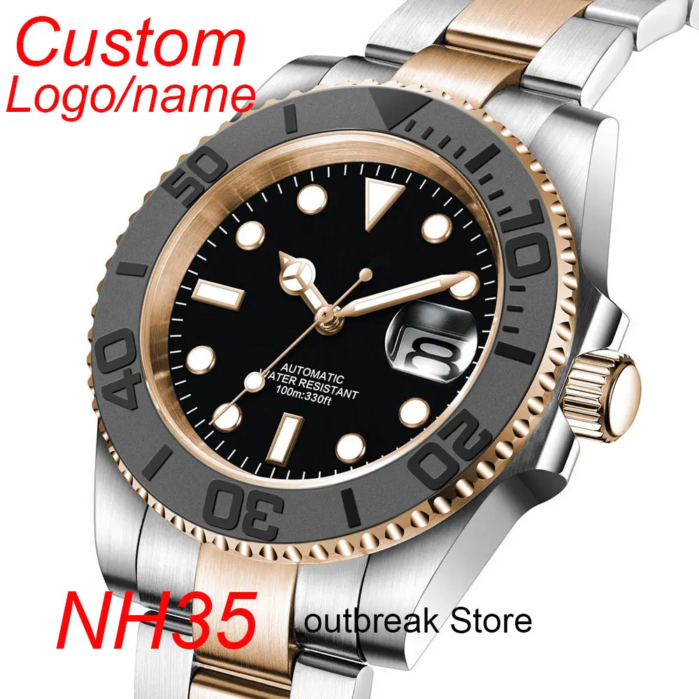 Corgeut Japan NH35 MIYOTA 8215 Automatic Men Watch Two Tone Rose Gold Oyster Strap Sterile Blue Sunburst Dial Sapphire Crystal
Corgeut Japan NH35 MIYOTA 8215 Automatic Men Watch Two Tone Rose Gold Oyster Strap Sterile Blue Sunburst Dial Sapphire Crystal