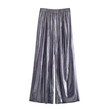 Tangada 2022 Mode Frauen Silber Breite Bein Anzug Hosen Hosen Strethy Taille Büro Dame Elegante Hosen Pantalon 5D168
Tangada 2022 Mode Frauen Silber Breite Bein Anzug Hosen Hosen Strethy Taille Büro Dame Elegante Hosen Pantalon 5D168