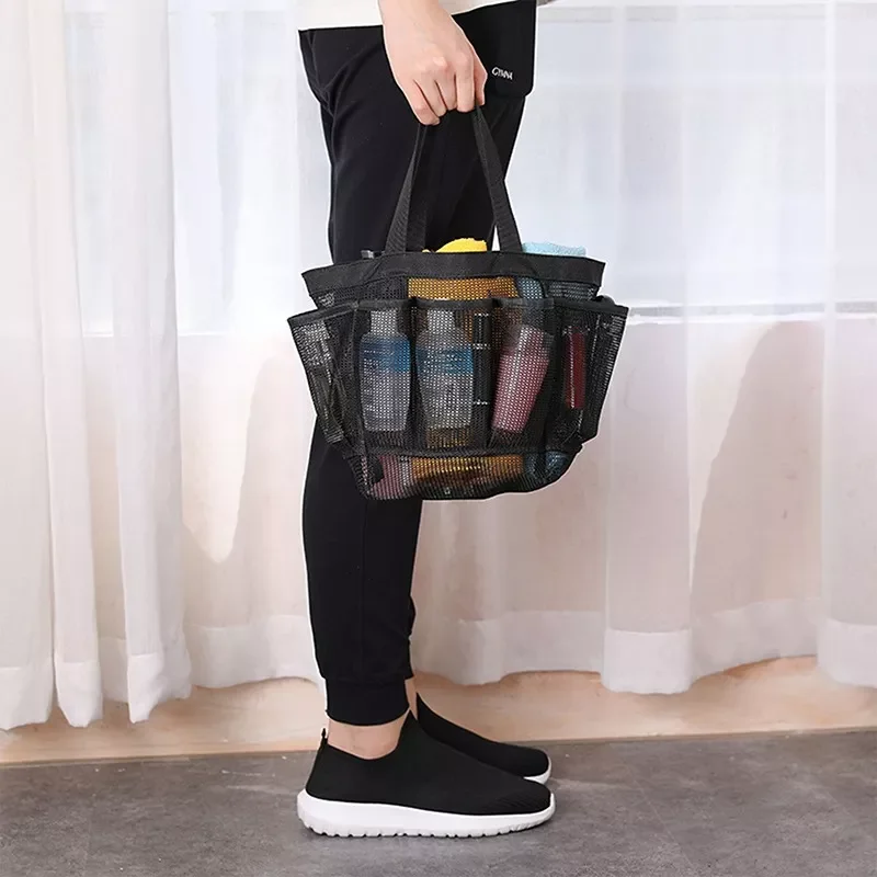 Men's Portable Mesh Shower Caddy Quick Dry Shower Tote Hanging Bath Toiletry Organizer Bag 7 Storage Pockets Double Handles
Men's Portable Mesh Shower Caddy Quick Dry Shower Tote Hanging Bath Toiletry Organizer Bag 7 Storage Pockets Double Handles