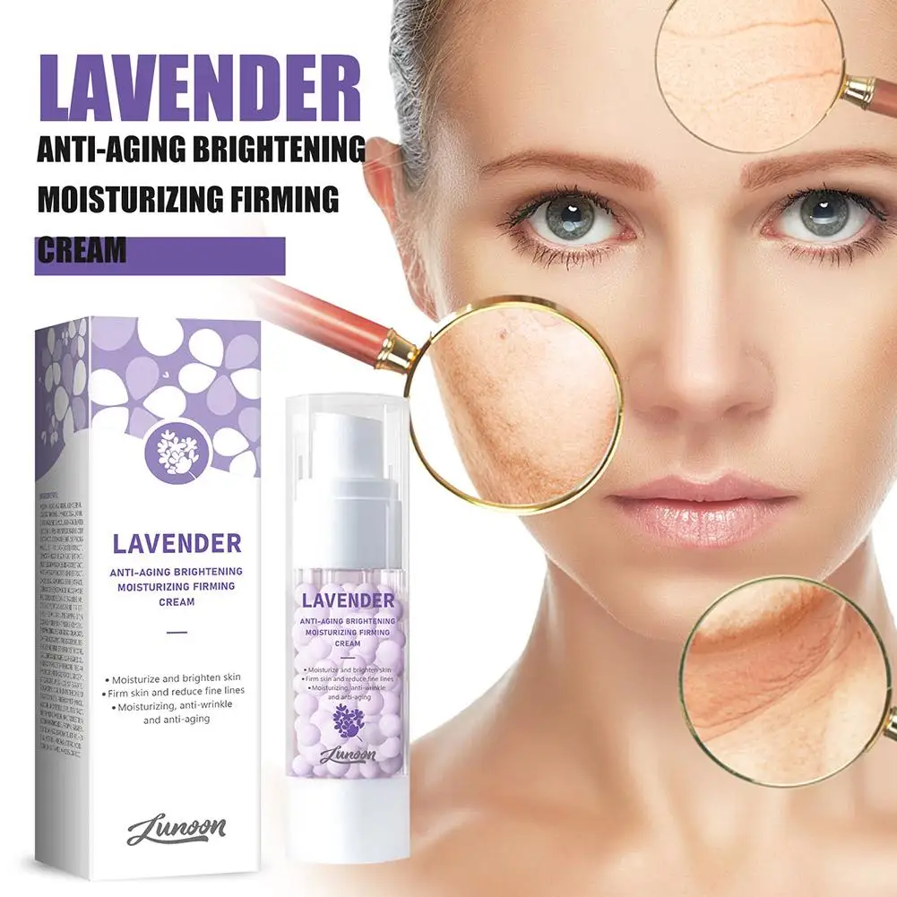 Lavender Facial Cream Brightening Moisturizing Anti Aging Moisturizing Lift 30g Whitening Care Pores Nourish Firming Wrinkl N3X1
Lavender Facial Cream Brightening Moisturizing Anti Aging Moisturizing Lift 30g Whitening Care Pores Nourish Firming Wrinkl N3X1