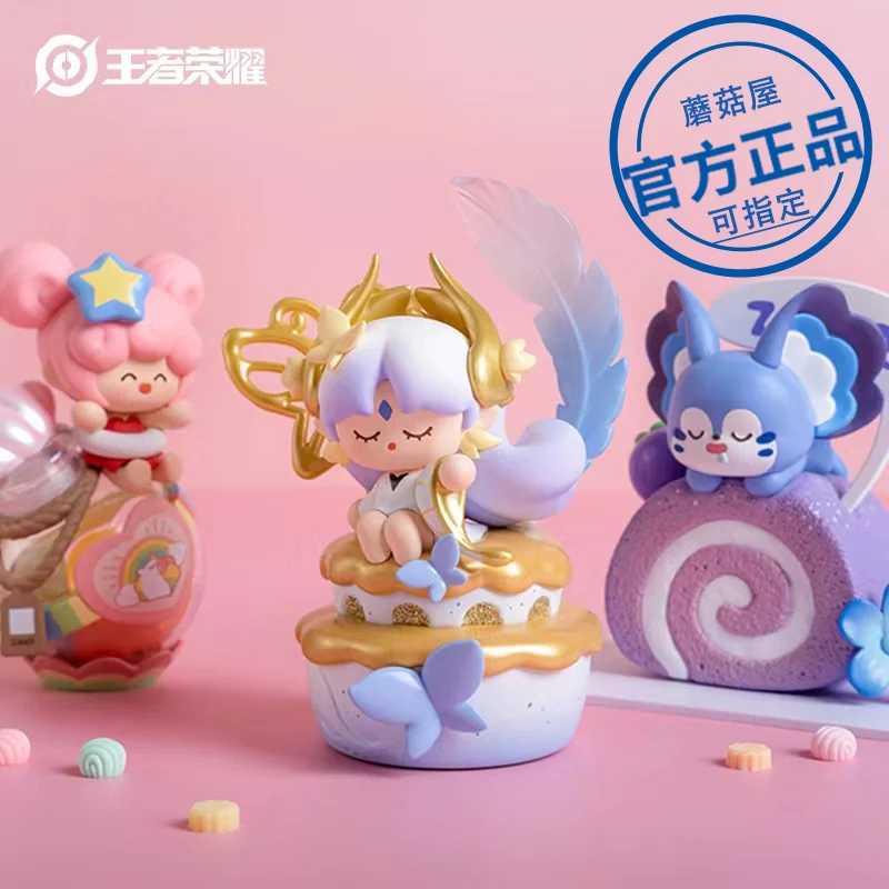 King's Glory Canyon Dessert House Blind Box Kawaii Ornaments Girl Birthday Gifts Desk Collection Toys Cute Model Mistery Box
King's Glory Canyon Dessert House Blind Box Kawaii Ornaments Girl Birthday Gifts Desk Collection Toys Cute Model Mistery Box