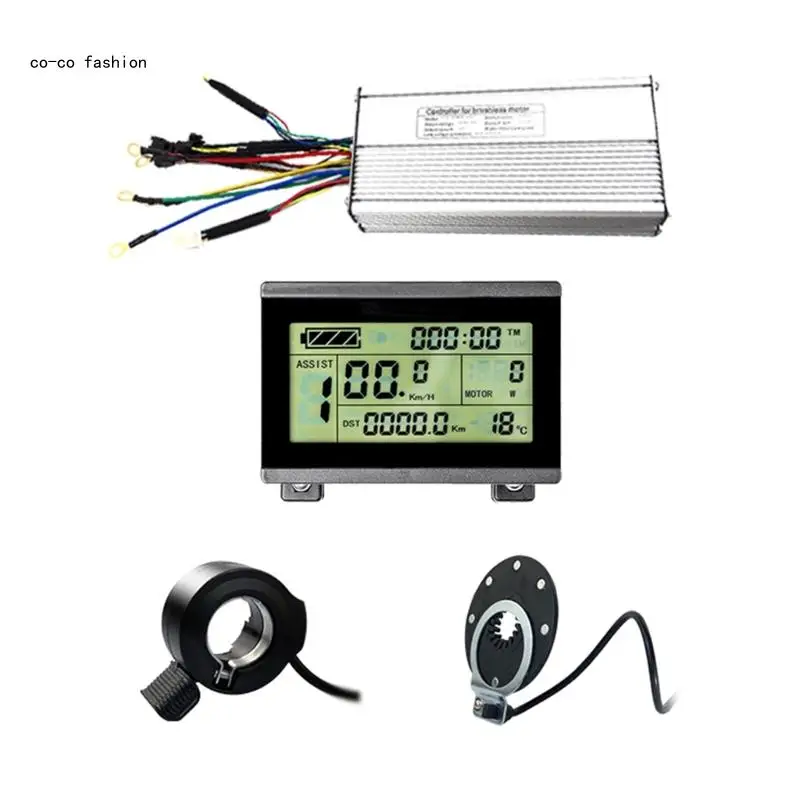 517B Electric Bike Scooter Modification Brushless Motor Speed Controller Electric Bike Sine Controller LCD Display
517B Electric Bike Scooter Modification Brushless Motor Speed Controller Electric Bike Sine Controller LCD Display