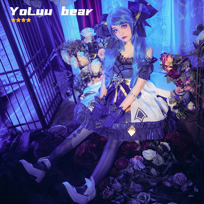 YoLuu bear 4-Star Game LOL Gwen cosplay Gwen costume Gwen Clothing Women Full Set Dress Wig Role Play
YoLuu bear 4-Star Game LOL Gwen cosplay Gwen costume Gwen Clothing Women Full Set Dress Wig Role Play