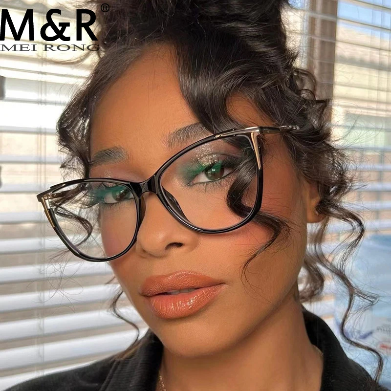2023 New Fashion Metal Women's Cat Eye Sunglasses TR90 Anti Blue Light Material Eyeglass Frame Business Office Computer Glasses
2023 New Fashion Metal Women's Cat Eye Sunglasses TR90 Anti Blue Light Material Eyeglass Frame Business Office Computer Glasses