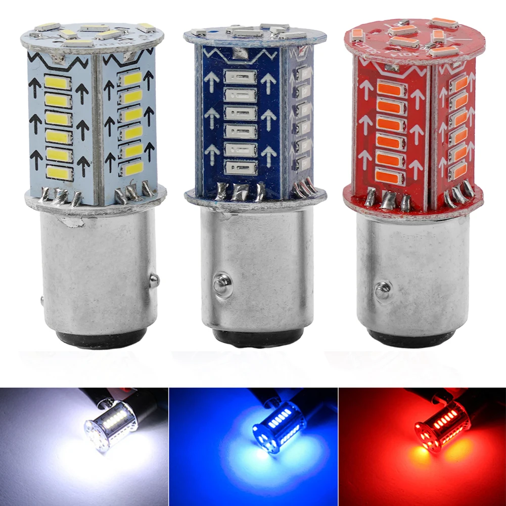 1Pc 1157 LED Strobe Brake Light BAY15D Bulb 30SMD DRL Water Flash Reversing Parking Car Turn Signal Tail Lamp Motorcycle
1Pc 1157 LED Strobe Brake Light BAY15D Bulb 30SMD DRL Water Flash Reversing Parking Car Turn Signal Tail Lamp Motorcycle