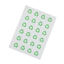 12PCS 16mm Recyclable Aticker Sticker Green Recycling Symbol for Home Use (24 Stickers)
12PCS 16mm Recyclable Aticker Sticker Green Recycling Symbol for Home Use (24 Stickers)