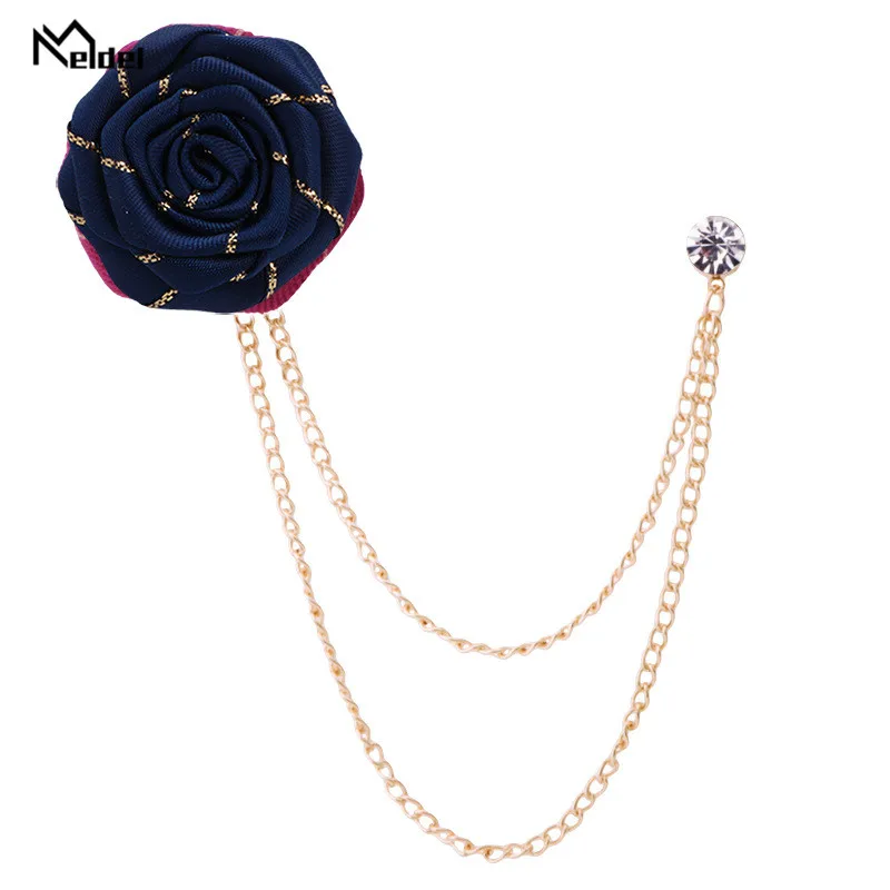 Brooch Flower for Men Suit Cloth Art Rose Flower Lapel Pin Badge Tassel Chain Men's Suit Accessories Bridegroom Wedding Brooches
Brooch Flower for Men Suit Cloth Art Rose Flower Lapel Pin Badge Tassel Chain Men's Suit Accessories Bridegroom Wedding Brooches
