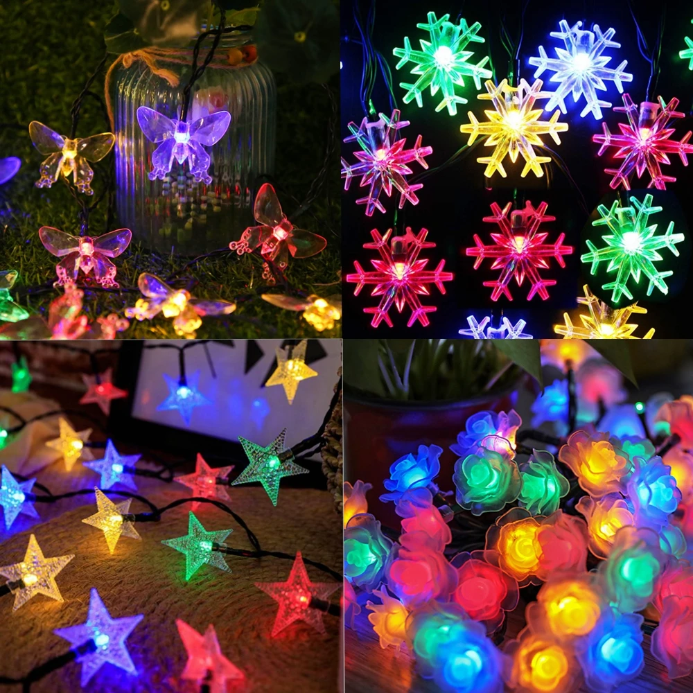 8 Modes Solar Light Crystal ball 30/50/100/ LED String Lights Fairy Lights Garlands For Christmas Party Outdoor Decoration
8 Modes Solar Light Crystal ball 30/50/100/ LED String Lights Fairy Lights Garlands For Christmas Party Outdoor Decoration