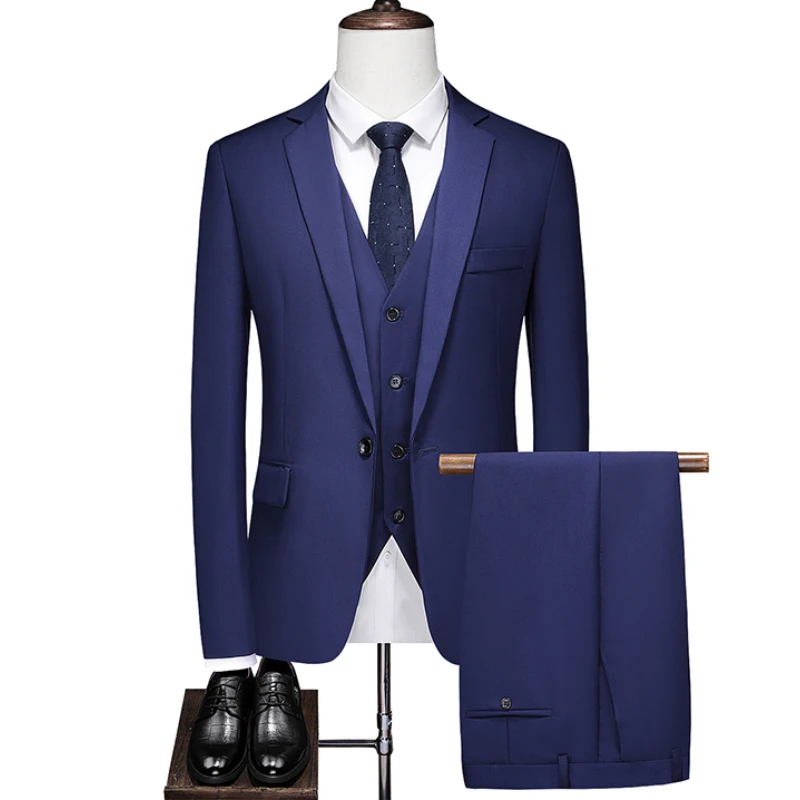 5XL Men Classic 3 Piece Set Suit Wedding Suits for Men Slim Suit Jacket Pant Vest Suit for Men Tuxedo Single Breasted Plus Szie
5XL Men Classic 3 Piece Set Suit Wedding Suits for Men Slim Suit Jacket Pant Vest Suit for Men Tuxedo Single Breasted Plus Szie