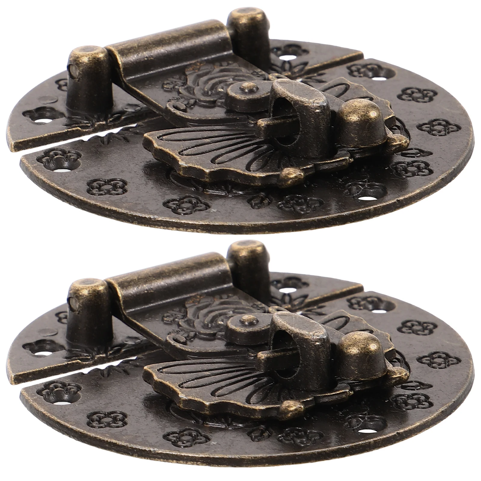2 pcs Decorative Jewelry Box Buckle Gift Box Hasp Latches Vintage Wooden Box Hasp Lock
2 pcs Decorative Jewelry Box Buckle Gift Box Hasp Latches Vintage Wooden Box Hasp Lock