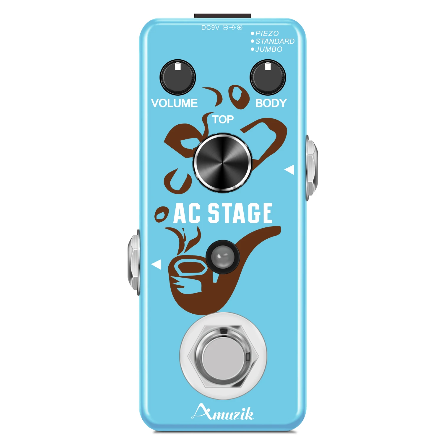 Amuzik LEF-320 AC Stage Guitar Pedal Effect Analog Acoustic Pedals For Guitars Guitarist Analog Effectors Piezo Standard Jumbo
Amuzik LEF-320 AC Stage Guitar Pedal Effect Analog Acoustic Pedals For Guitars Guitarist Analog Effectors Piezo Standard Jumbo