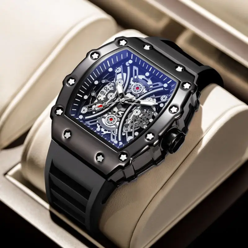 2023 Luxury Top Brand Men Sports Watches Fashion Business Silicone Watchband Quartz Luminous Watch For Men Waterproof Wristwatch
2023 Luxury Top Brand Men Sports Watches Fashion Business Silicone Watchband Quartz Luminous Watch For Men Waterproof Wristwatch