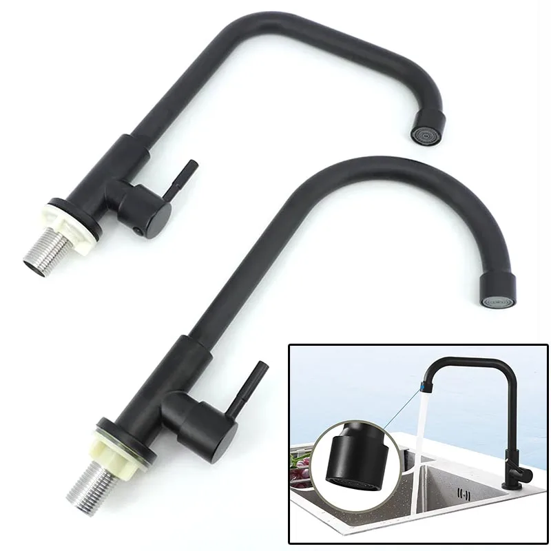 Stainless Steel Kitchen Faucet G1/2 9/16 Hose Water Purifier Single Cold water Taps Rotation Deck Mount Handle Sink M20
Stainless Steel Kitchen Faucet G1/2 9/16 Hose Water Purifier Single Cold water Taps Rotation Deck Mount Handle Sink M20