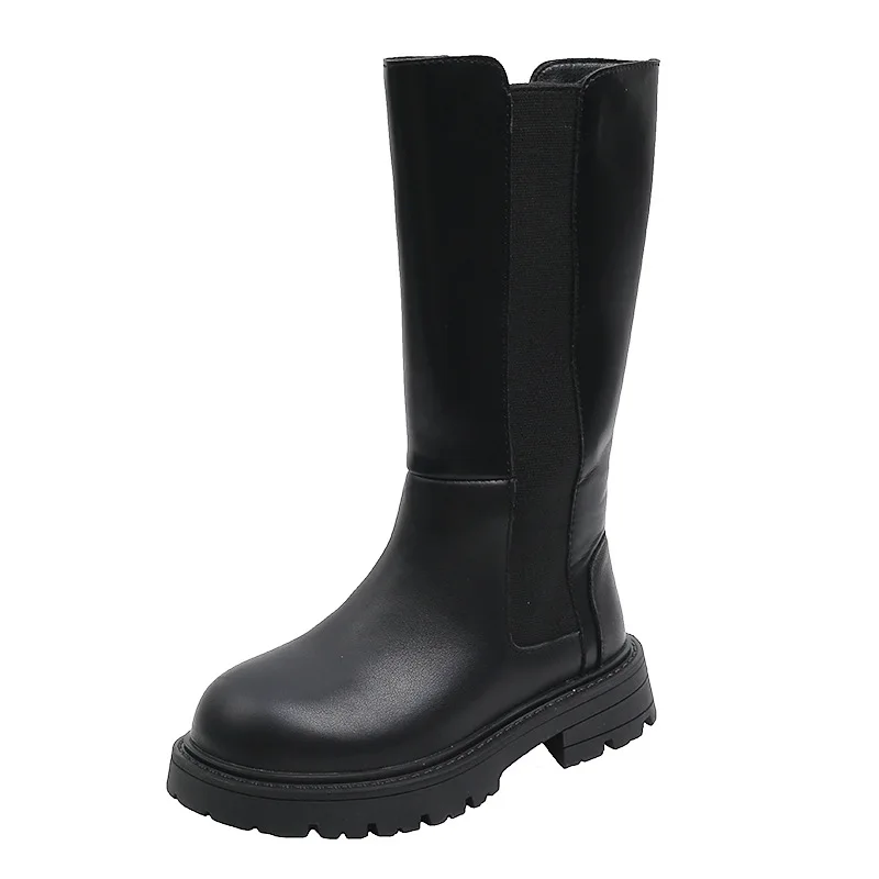 Winter 2022 Black Boots Kids Fashion High Boots Breathable Non-slip Increasing Genuine Leather Boys Girls Chelsea Boots
Winter 2022 Black Boots Kids Fashion High Boots Breathable Non-slip Increasing Genuine Leather Boys Girls Chelsea Boots