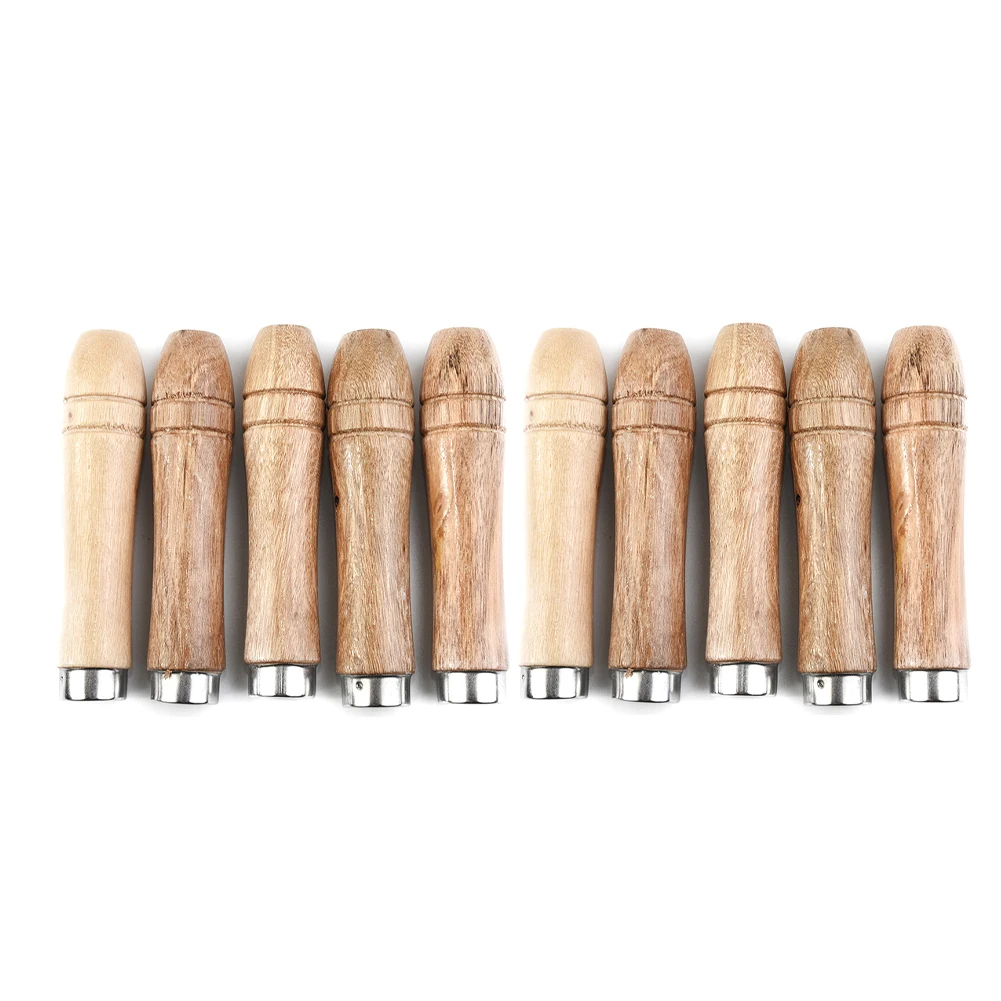 10 Pieces Natural Wooden For File Handles Strong Metal Collars For For File Craft Tool 9cm Easy To Use And Practical
10 Pieces Natural Wooden For File Handles Strong Metal Collars For For File Craft Tool 9cm Easy To Use And Practical