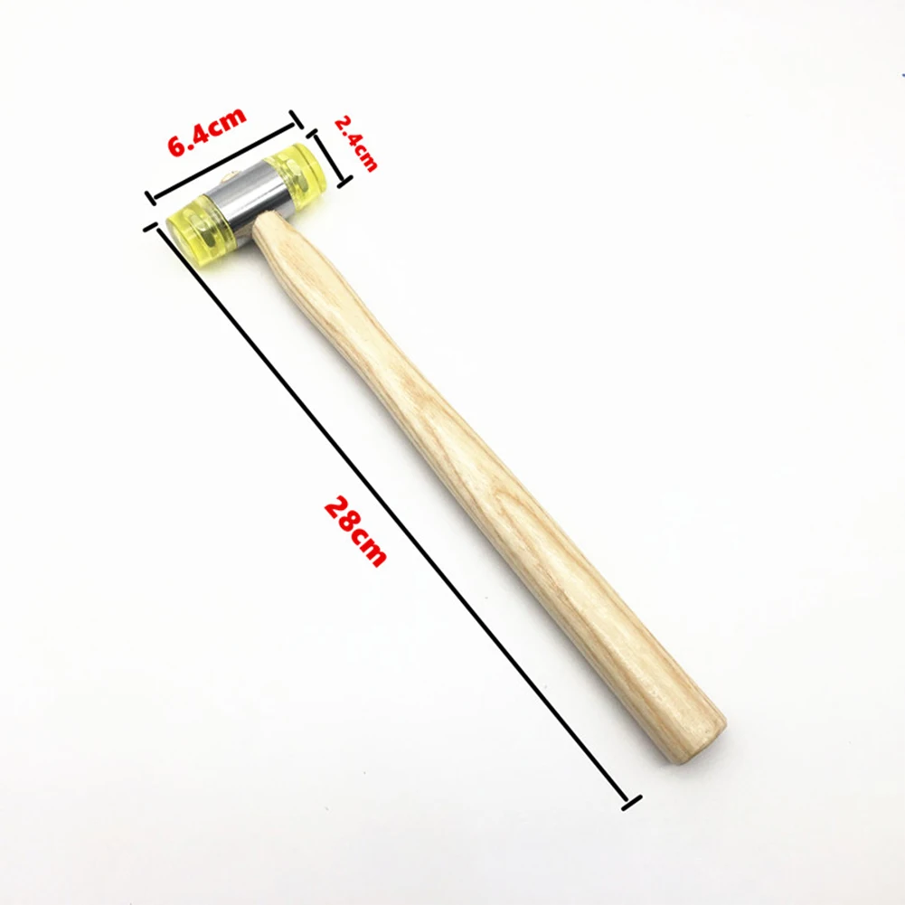 Paintless Car Dent Repair Tools Double-Faced Rubber Hammer Wood Handle Knockdown Tap Down Hammer Auto Body Dent Remover DIY Tool
Paintless Car Dent Repair Tools Double-Faced Rubber Hammer Wood Handle Knockdown Tap Down Hammer Auto Body Dent Remover DIY Tool