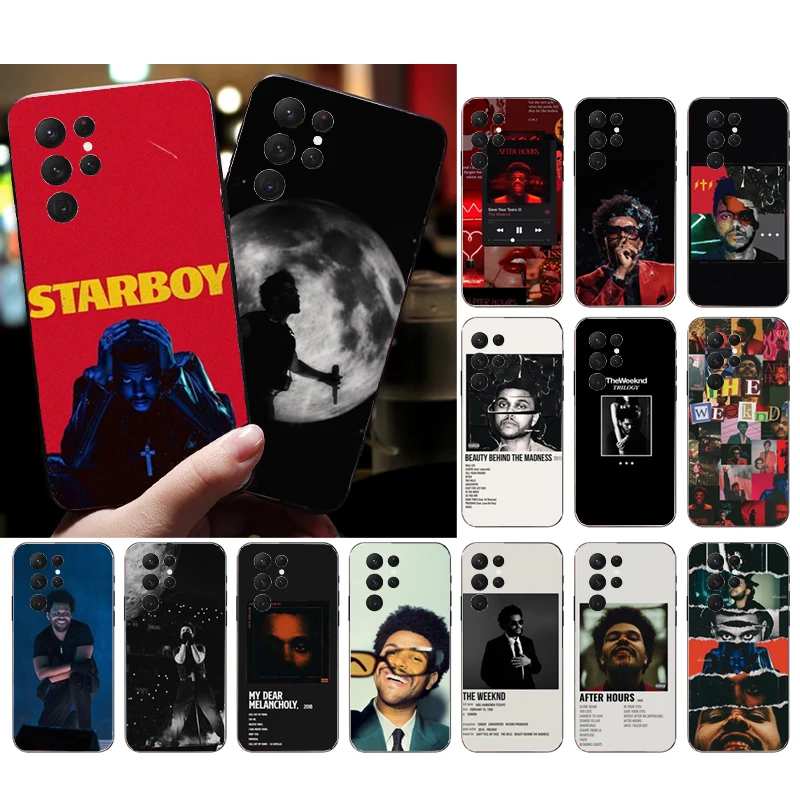 

The Weeknd Phone Case for Samsung Galaxy S23 S22 S21 S20 Ultra S20 S22 S21 S10E S20FE Note 10Plus Note20 Ultra Funda