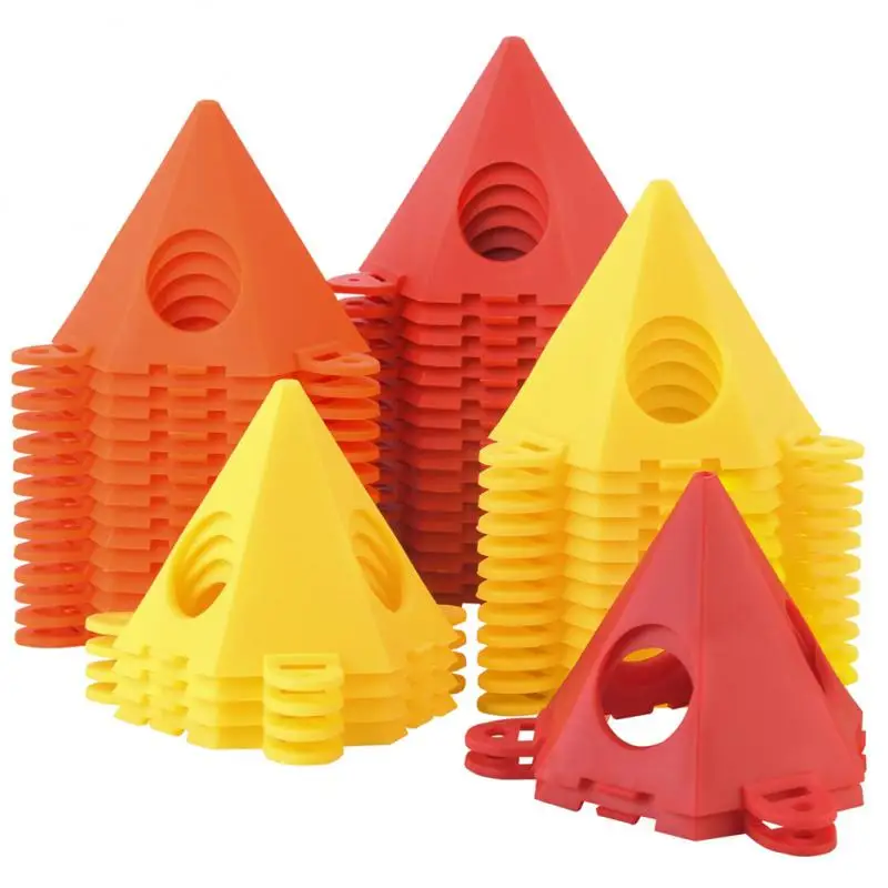 10pcs Plastic Pyramid Stands Set Triangle Paint Pads Spray Painting Feet Pad Cone Stands for Carpenter Painter Accessories
10pcs Plastic Pyramid Stands Set Triangle Paint Pads Spray Painting Feet Pad Cone Stands for Carpenter Painter Accessories