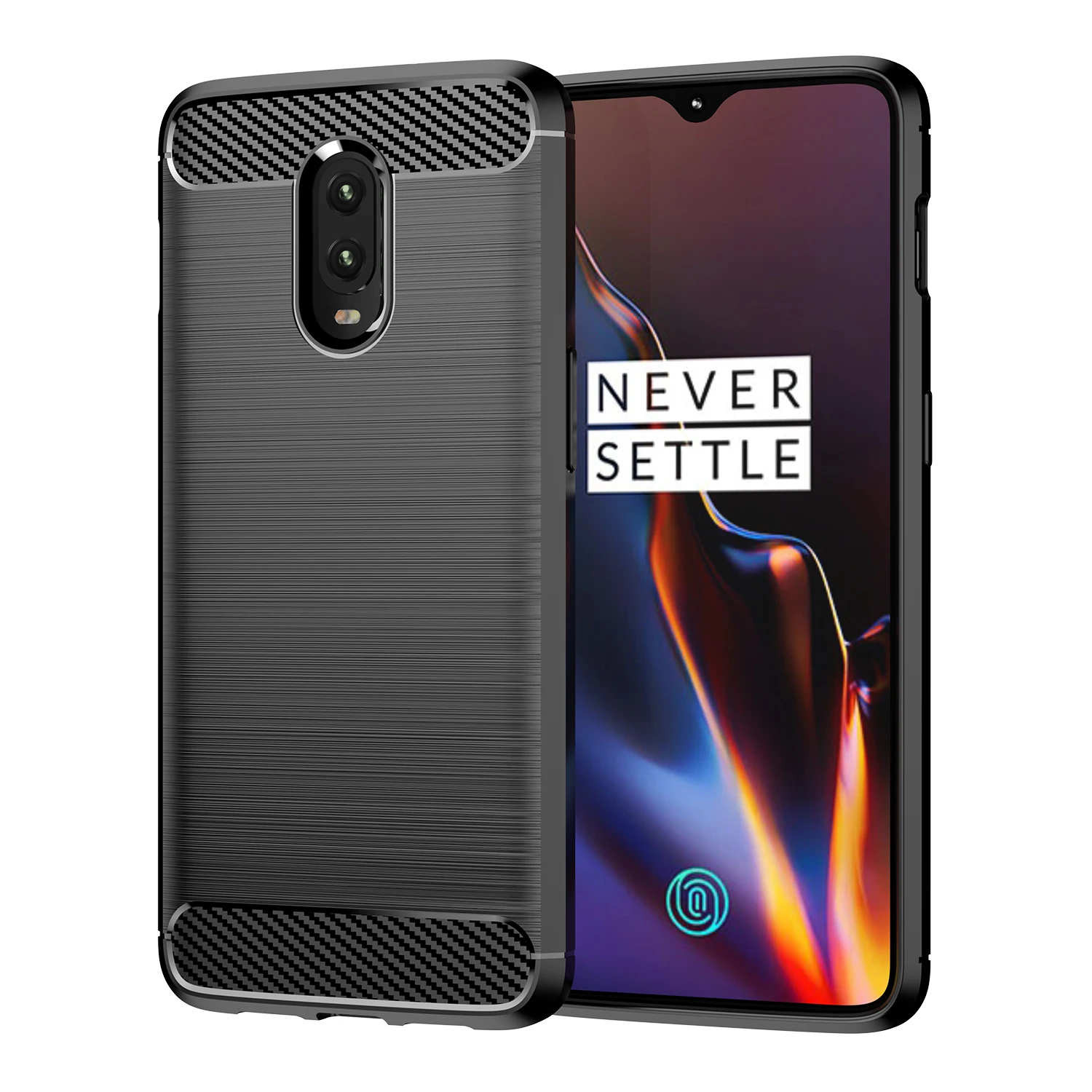 

Carbon Fiber Case for oneplus 6t 1+6 Shockproof Silicone Phone Cover For Oneplus 6 1+6T Matte Soft Slim Cases Coque Fundas