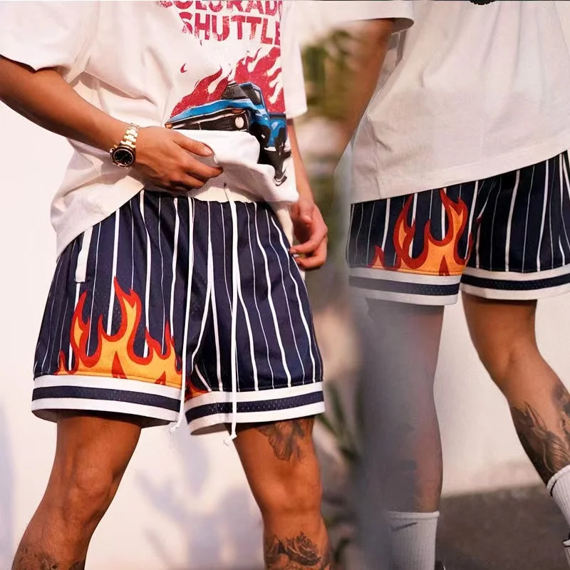 Men Sweatpant Basketball Shorts Fitness Loose Freestyle Pants Contrast Color Fire Hot Hip Hop Streetwear HighStreet Sports
Men Sweatpant Basketball Shorts Fitness Loose Freestyle Pants Contrast Color Fire Hot Hip Hop Streetwear HighStreet Sports