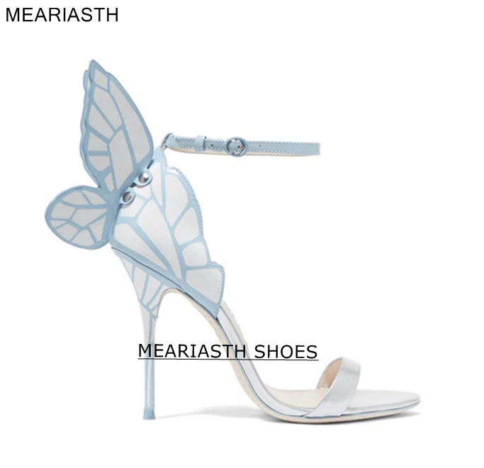 Sexy Female Butterfly Wing sandals Women Party High Heels Sandals Thin Heeled Wedding Pumps Party Shoes Gladiator T-stage Show
Sexy Female Butterfly Wing sandals Women Party High Heels Sandals Thin Heeled Wedding Pumps Party Shoes Gladiator T-stage Show