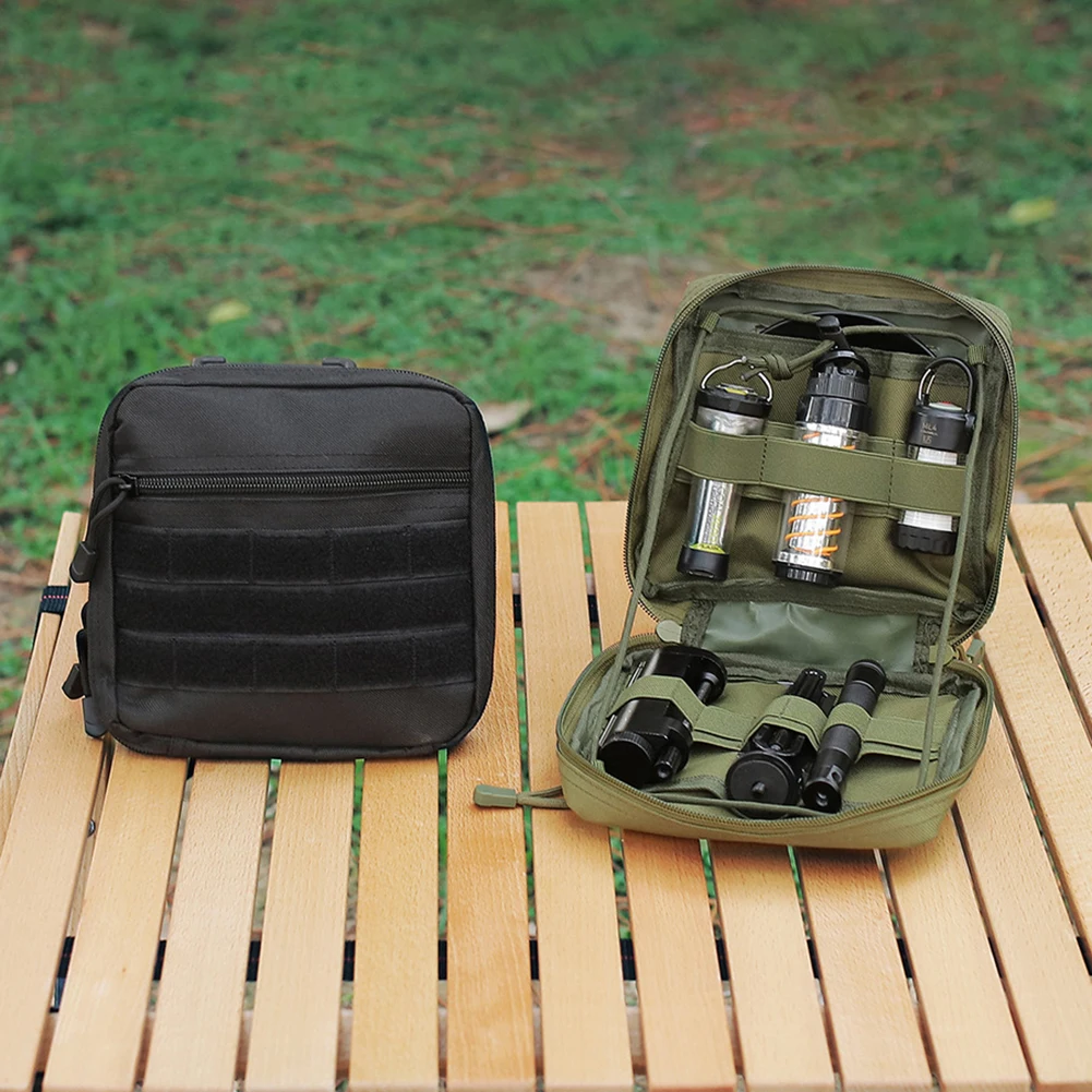 600D Oxford Cloth Tent Lamp Accessories Organizer Portable Camping Lantern Storage Bag EDC Utility Pouch for Goalzero/M3/ML4/ZN
600D Oxford Cloth Tent Lamp Accessories Organizer Portable Camping Lantern Storage Bag EDC Utility Pouch for Goalzero/M3/ML4/ZN