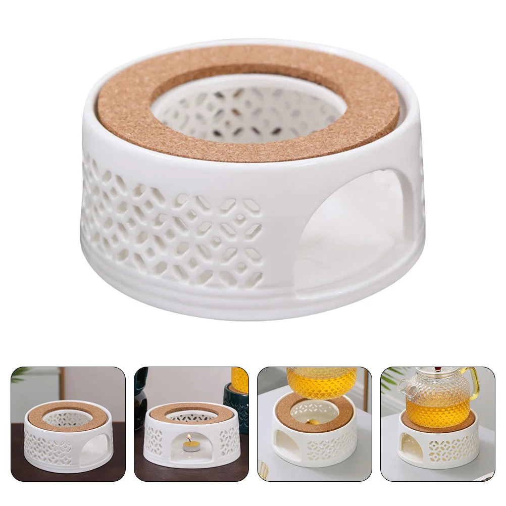 Ceramic Teapot Warmer Heating Base: Procelain Tea Light Warmer Tea Heated Rack for Heating Tea Coffee and ( White )
Ceramic Teapot Warmer Heating Base: Procelain Tea Light Warmer Tea Heated Rack for Heating Tea Coffee and ( White )