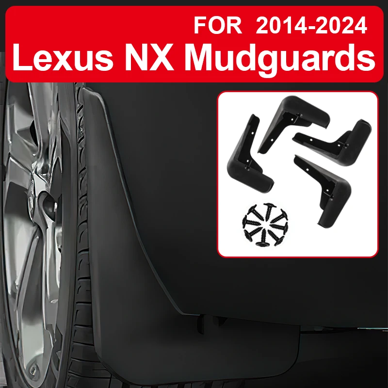Soft Mud For Lexus NX UX GX LX 2010-2024 Accessories TPE Mudguards Original Design Fender Anti-Snow Anti-Sand Guard Protector
Soft Mud For Lexus NX UX GX LX 2010-2024 Accessories TPE Mudguards Original Design Fender Anti-Snow Anti-Sand Guard Protector