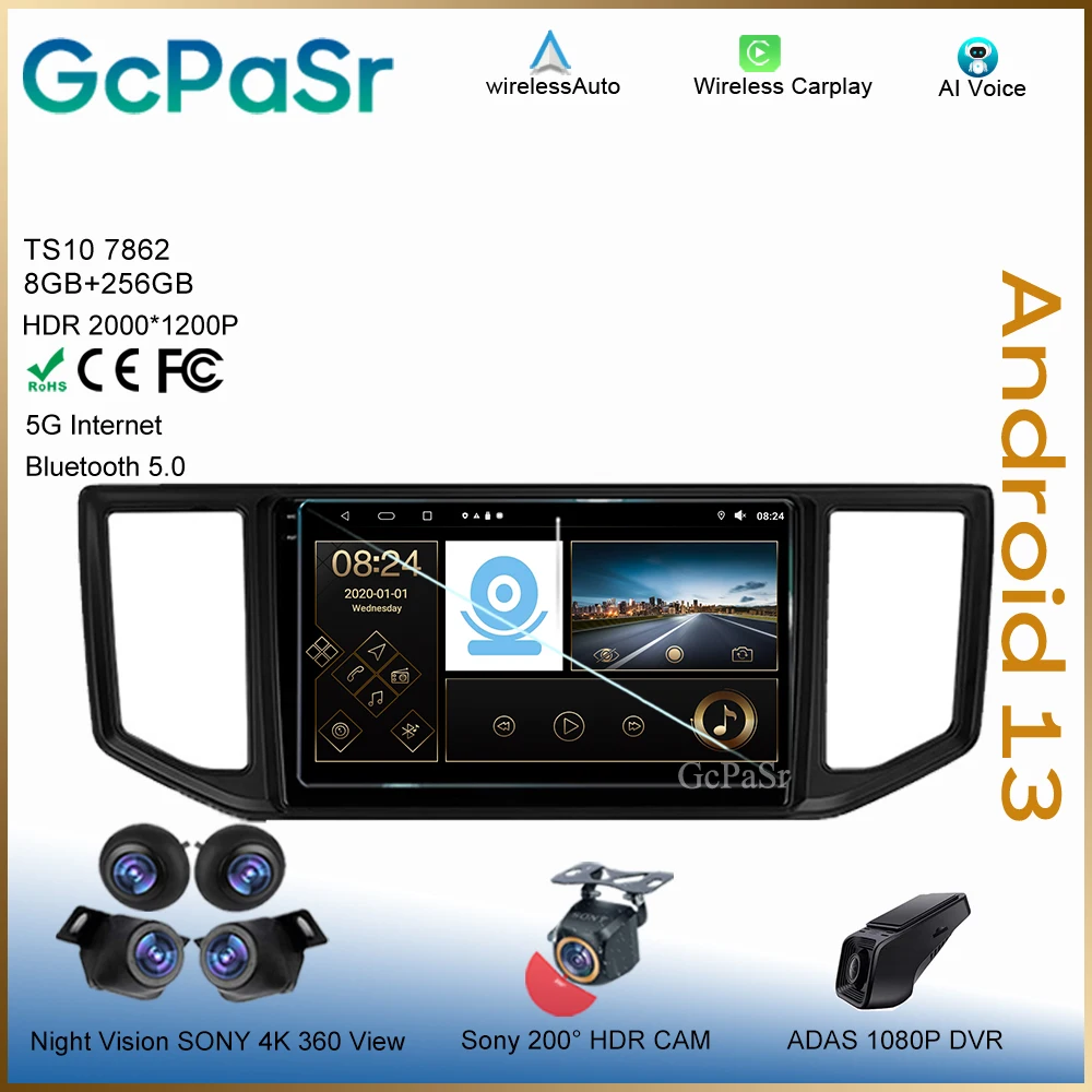 Android For Volkswagen Crafter 2017 - 2021 Carplay Multimedia Stereo Radio Car 5G Navigation Video HDR Player Auto Monitor Cam
Android For Volkswagen Crafter 2017 - 2021 Carplay Multimedia Stereo Radio Car 5G Navigation Video HDR Player Auto Monitor Cam