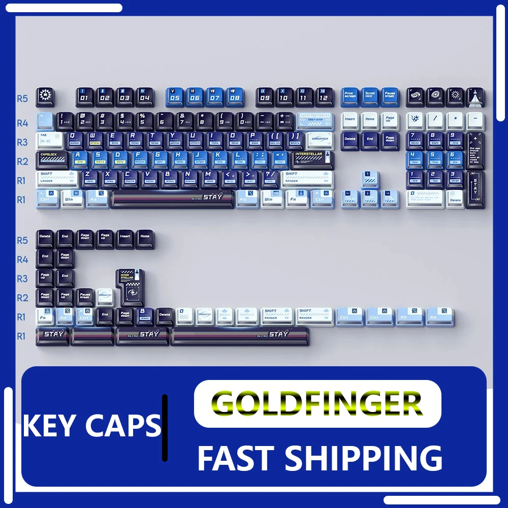 Titan Nation Interstellar Transit Keycap Sublimation Thermal PBT Translucency Foggy Ergonomics 144 Keys Keyboard Accessories Man
Titan Nation Interstellar Transit Keycap Sublimation Thermal PBT Translucency Foggy Ergonomics 144 Keys Keyboard Accessories Man