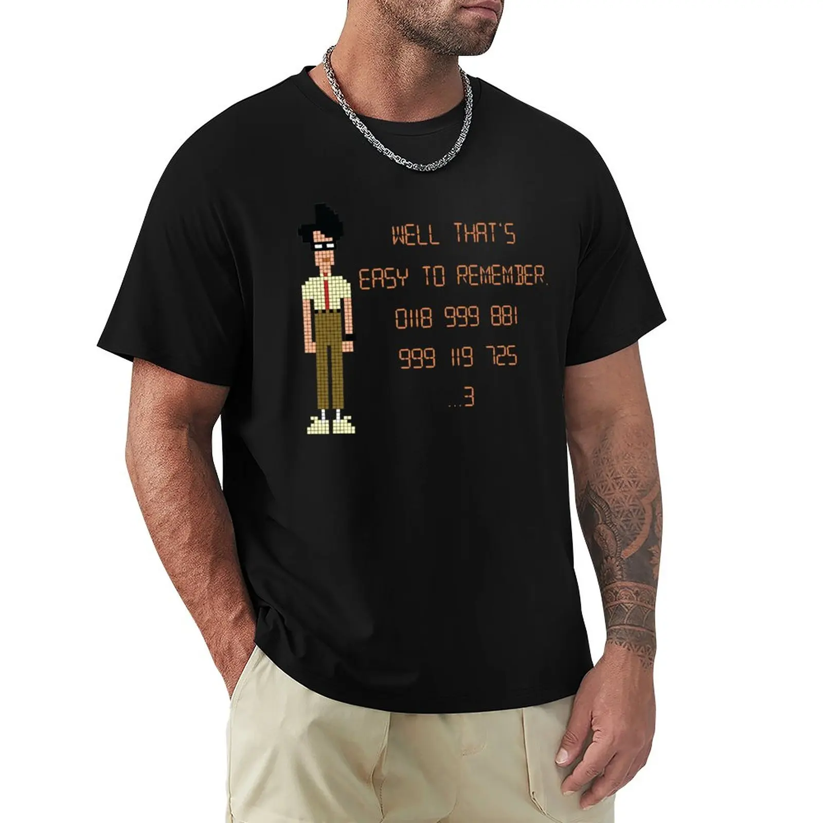 

The IT толпа-0118 999 881 999 119 725 …3 футболка, летний топ, эстетическая одежда, мужская одежда