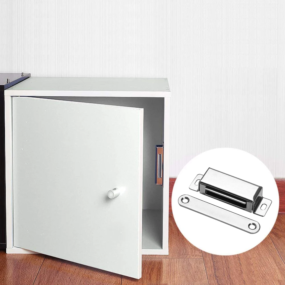 Magnetic Door Catch Stainless Steel Cabinet Catches Door Stop Closer Stoppers Damper Buffer For Wardrobe Furniture Hardware 
Magnetic Door Catch Stainless Steel Cabinet Catches Door Stop Closer Stoppers Damper Buffer For Wardrobe Furniture Hardware