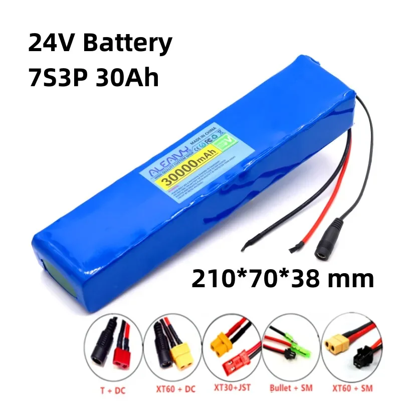 24V 30Ah 7S3P 18650 Battery Lithium Battery 29.4v 30000mAh Electric Bicycle Moped Electric Lithium Ion 18650 Battery Pack
24V 30Ah 7S3P 18650 Battery Lithium Battery 29.4v 30000mAh Electric Bicycle Moped Electric Lithium Ion 18650 Battery Pack