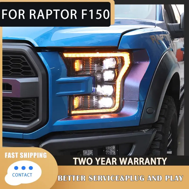 Car Styling for Ford F150 Headlamps 2015-2020 Raptor Headlights DRL Dynamic Turn Signal High Beam Projector Lens
Car Styling for Ford F150 Headlamps 2015-2020 Raptor Headlights DRL Dynamic Turn Signal High Beam Projector Lens