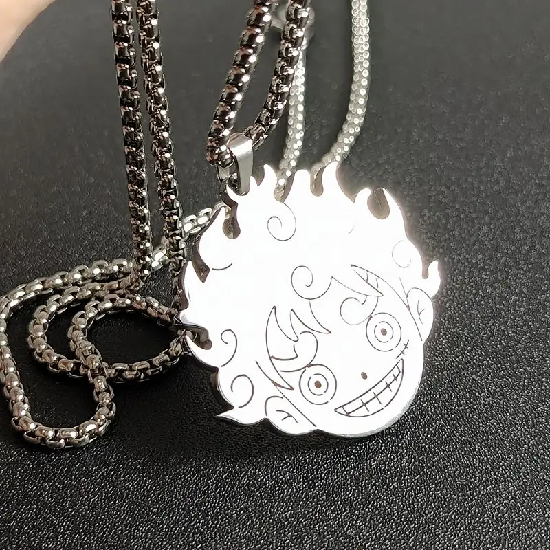 Luffy Cartoon Necklace One Piece Creative Peripheral Titanium Steel Trendy Cool Couple Sweater Decorative Pendant Birthday Gift
Luffy Cartoon Necklace One Piece Creative Peripheral Titanium Steel Trendy Cool Couple Sweater Decorative Pendant Birthday Gift