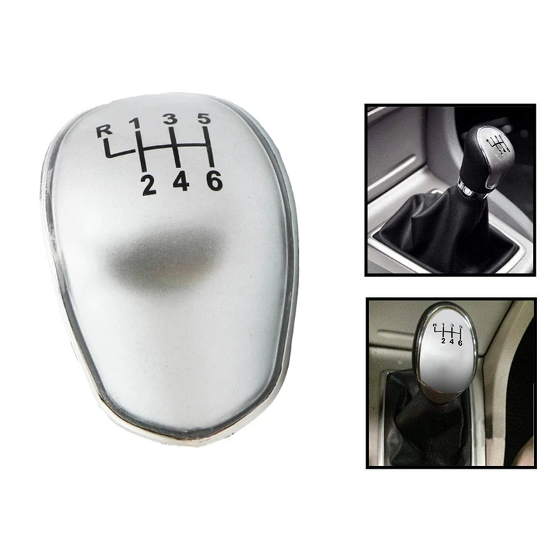 NEW-6 Speed Manual Car Gear Shift Knob Cap Cover for Ford Focus 2 MK2 FL MK3 MK4 MK7 Fiesta Silver
NEW-6 Speed Manual Car Gear Shift Knob Cap Cover for Ford Focus 2 MK2 FL MK3 MK4 MK7 Fiesta Silver