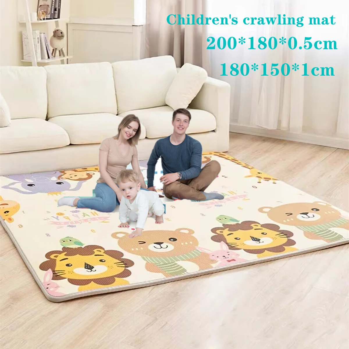 Baby Activities Baby Crawling Play Mats Non-toxic Thicken EPE Baby Activity Gym Room Mat Game Mat for Children's Safety Mat Rugs
Baby Activities Baby Crawling Play Mats Non-toxic Thicken EPE Baby Activity Gym Room Mat Game Mat for Children's Safety Mat Rugs
