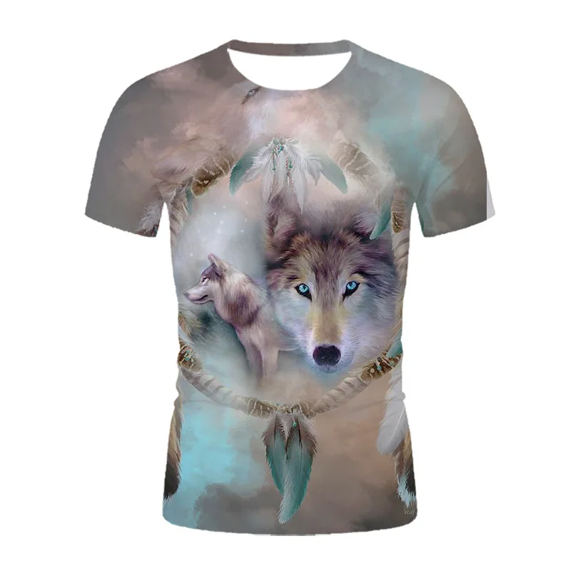 Men's Fashion Ice Fire Wolf Animal 3D Print T-Shirt Summer Crew Neck Short-sleeved Street Men Casual Male Tops Tee Plus Size
Men's Fashion Ice Fire Wolf Animal 3D Print T-Shirt Summer Crew Neck Short-sleeved Street Men Casual Male Tops Tee Plus Size