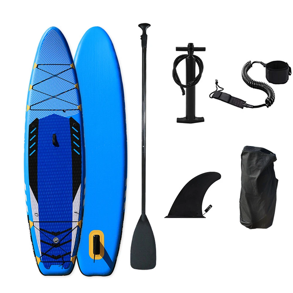 Inflatable Stand-Up Surfboard Seaside Beach Water-skiing Surfboard Pulp Board Water Sports Thicken PVC Surfboard Paddle Board
Inflatable Stand-Up Surfboard Seaside Beach Water-skiing Surfboard Pulp Board Water Sports Thicken PVC Surfboard Paddle Board