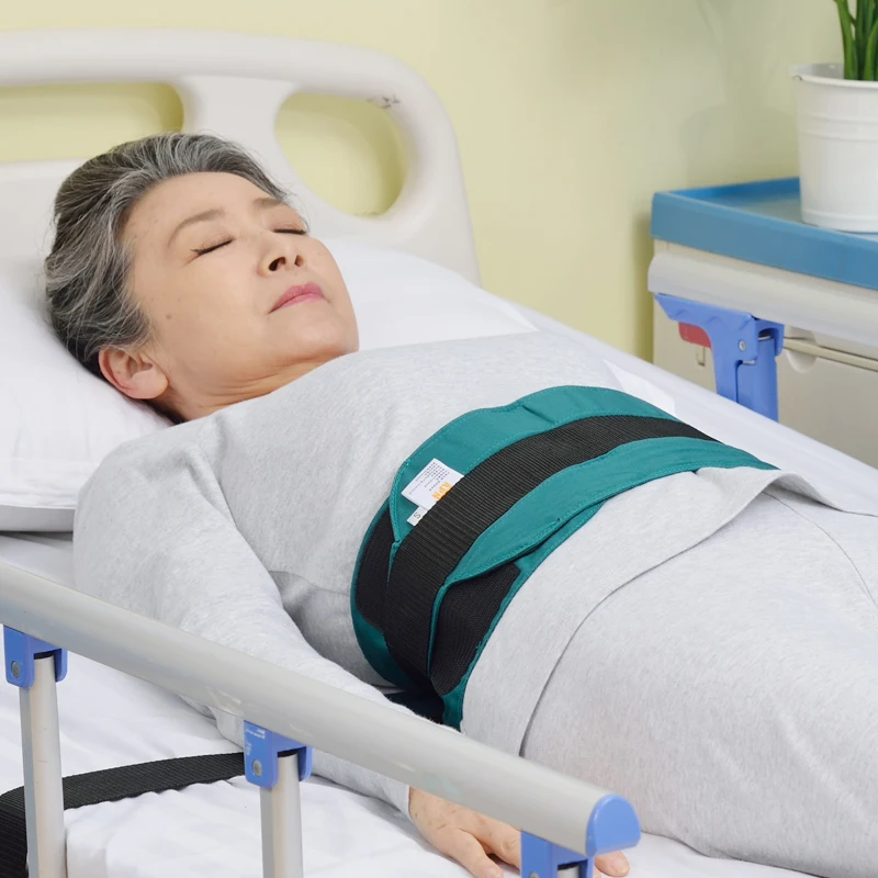 

Waist And Abdomen Restraint Belt Can Turn Over Fall Prevention Bed Fixing Strap For Old People Lying In Bed Health Care