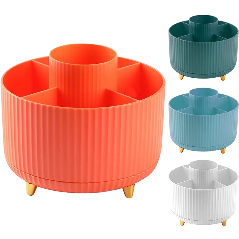 5 Slots 360°Degree Rotating Organizers For Desk, Cute Pencil Cup Pot For Office, School, Home, Art Supply
5 Slots 360°Degree Rotating Organizers For Desk, Cute Pencil Cup Pot For Office, School, Home, Art Supply